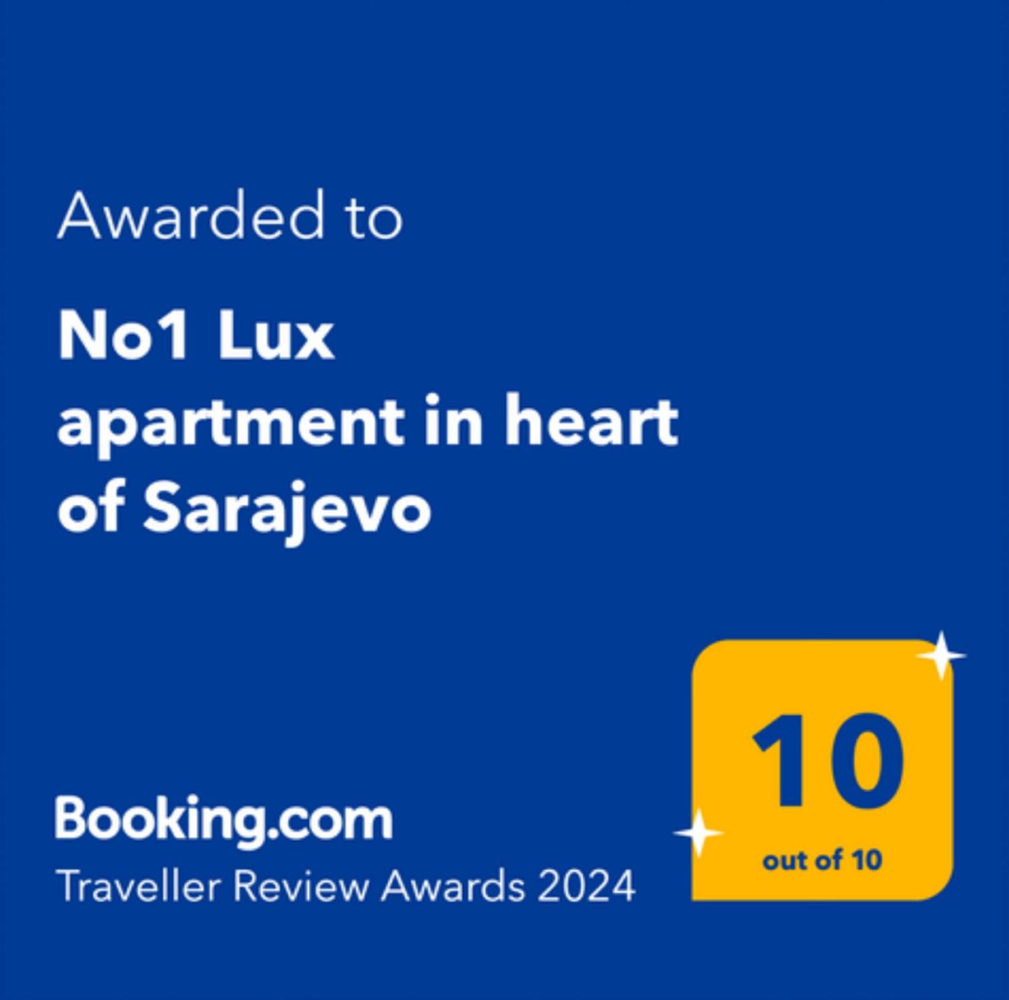 No1 Lux Apartment In Heart Of ซาราเยโว ภายนอก รูปภาพ